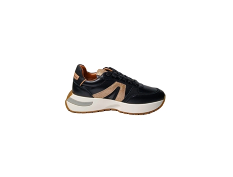 Sapatilhas De Mulher Alexander Smith Sportive Pele Preto (39)