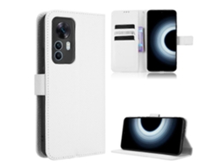 Capa De Celular Em Couro Com Textura De Diamante Para Xiaomi 12t / Redmi K50 Ultra