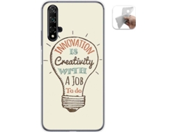 Capa Huawei Nova 5T / Honor 20 TUMUNDOSMARTPHONE Creativity Multicor