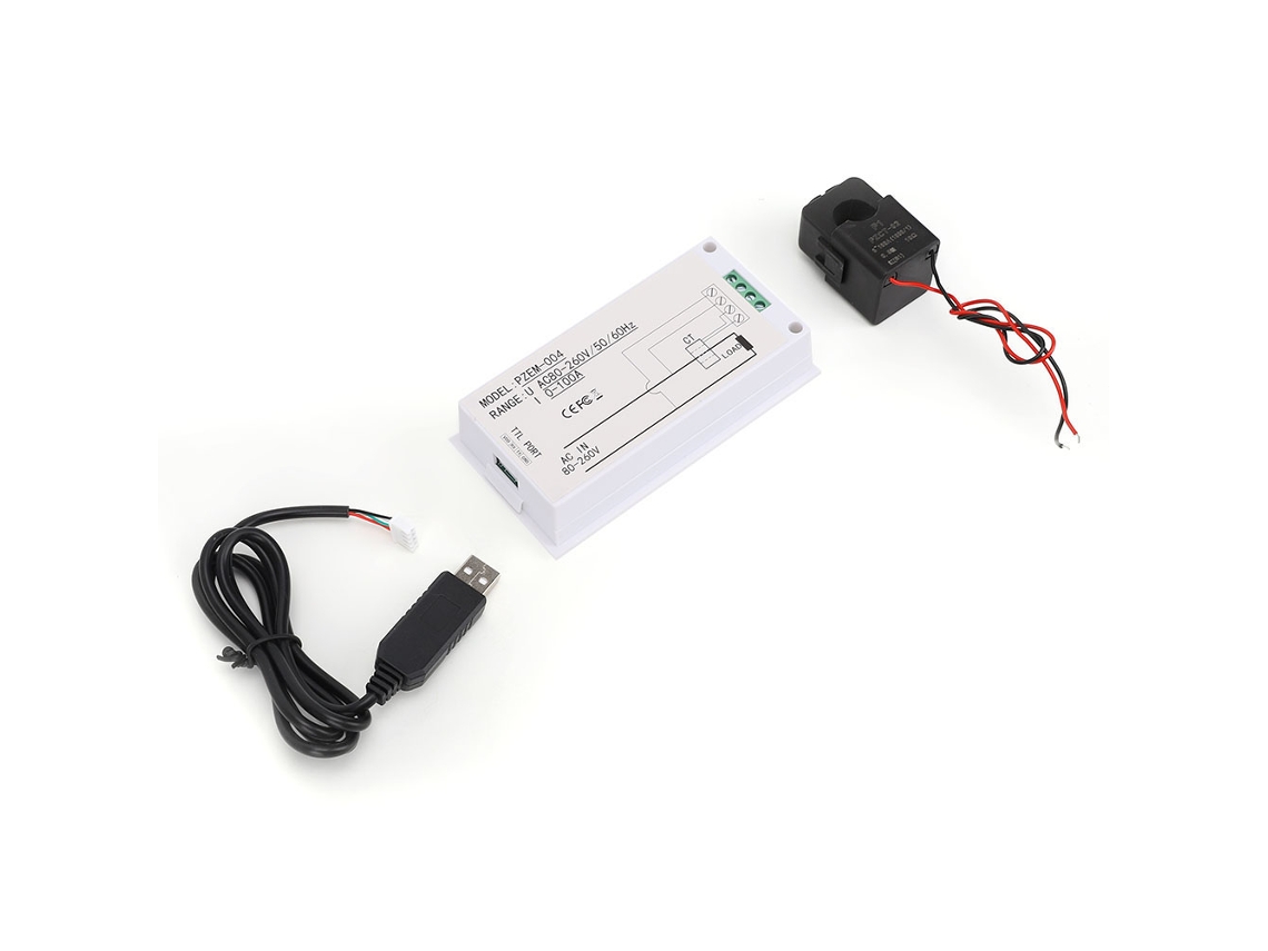 Laxiscreed Tester Digital Led Para Medir Tensão, Corrente, Potência E Consumo De Energia