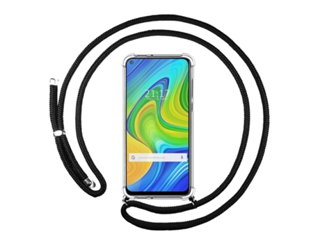 Capa Xiaomi Redmi Note 9 TUMUNDOSMARTPHONE Suspenso Preto