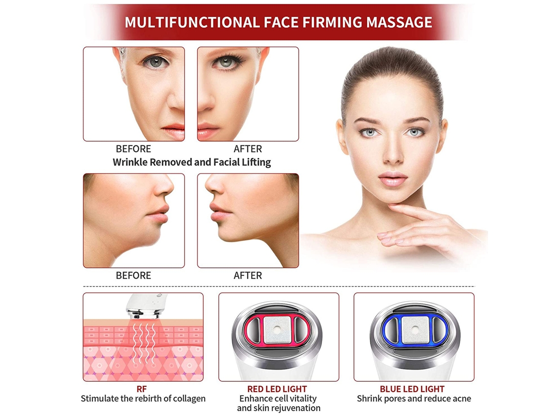 Massageador Facial Hifu Anti-idade Tônus Da Pele