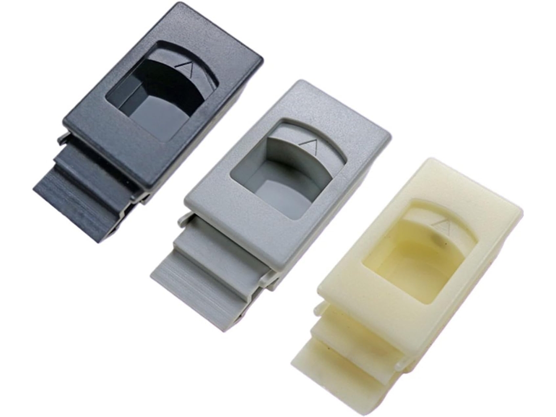 Fivela De Caixa Plástico Resistente À Corrosão Com Alça Oculta Xg05-016 Cinza