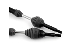 4 Pçs Eixo De Transmissão Aço Cvd Para Carro Controle Remoto 1/10 Slash Rustler Hoss Stampede Vxl 4x4
