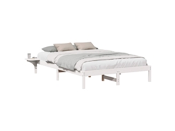 Estrutura da Cama Branco 160 X 200 Cm MAISON EXCLUSIVE