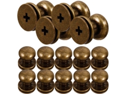 Conjunto De 50 Mini Puxadores De Móveis Em Liga De Zinco, Cor Café, Alças Decorativas