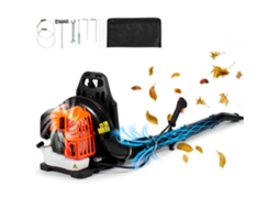 Soprador De Folhas A Gasolina 52cc Mochila 480 Cfm 175 Mph Tekmaquinas