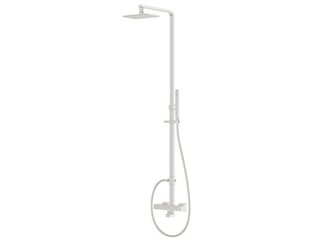 Sistema de Duche STEINBERG Série 160 Conjunto Completo Easy-Clean Comprimento Do Braço Do Chuveiro de Chuva 910-1380Mm 1602721 Cor: Níquel