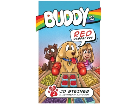 Livro Buddy and the Red Raspberry de JD Steiner (Inglês)
