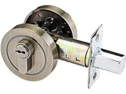 Trava Invisível Tube Locks Atresia Deadbolt Para Portas, 1 Unidade Marfim