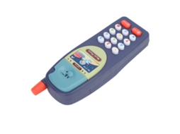 Primerox telefone de Brinquedo para Bebês com Música Educação Aprendizagem Toddlers Azul Escuro