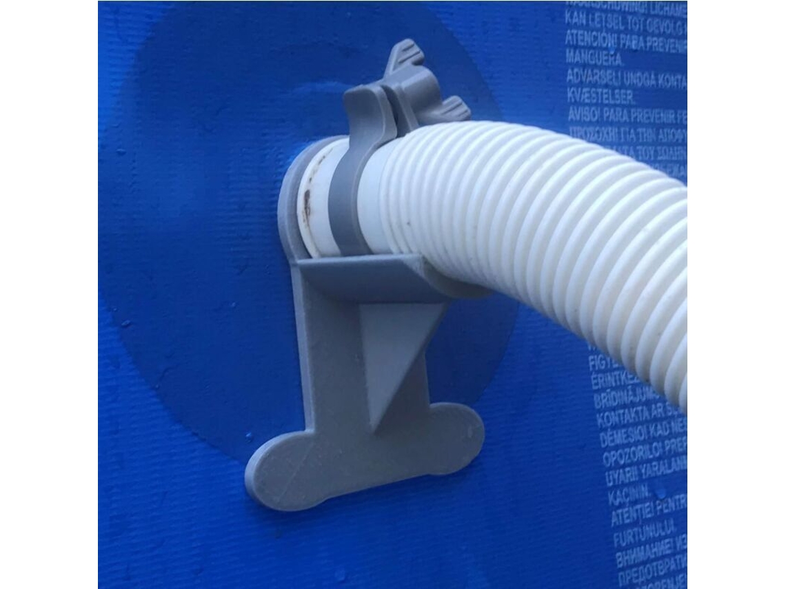 Suportes de mangueira Nova Line, cinza, para piscinas, 30-37mm, compatível com Intex | S/MARCA