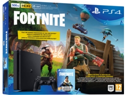 Consola PS4 Slim + Voucher Fortnite (500 GB)