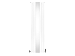 Kit Radiador Espelho Integrado Oval e Torneira Termostática Branco 1800 x 500mm
