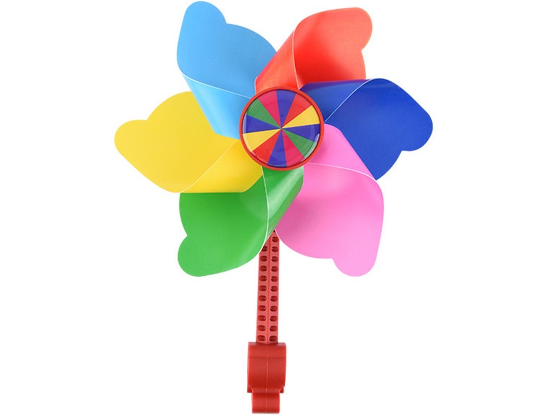 Pinha Giratória Flor para Guidão Bicicleta Infantil