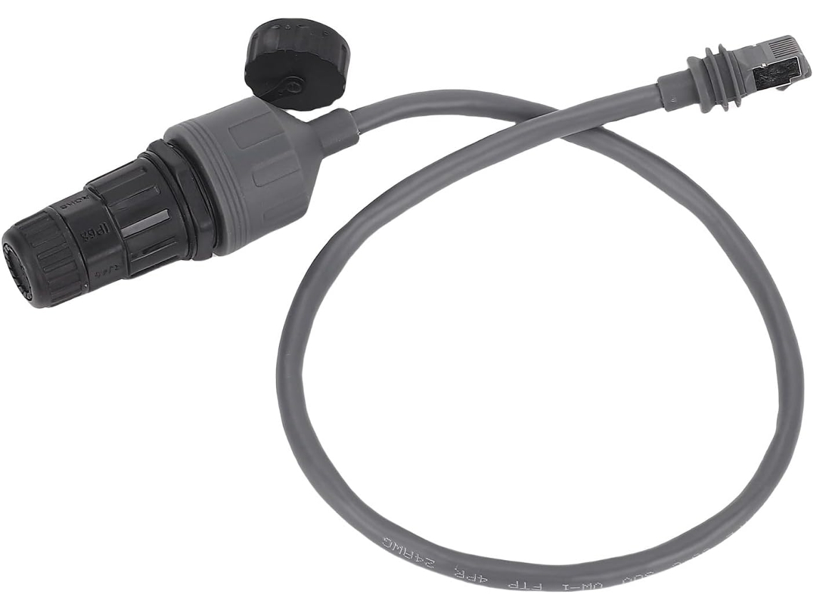 Cabo Adaptador Retangular Spx Para Rj45 À Prova D'água.