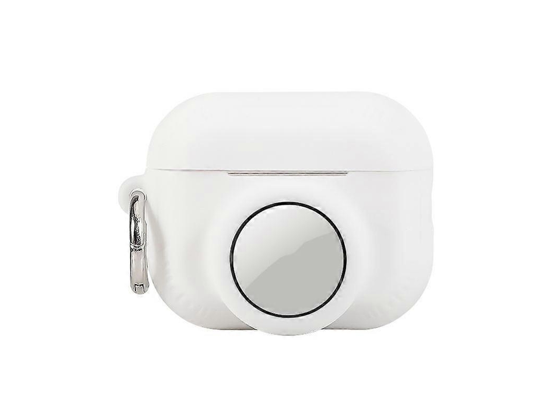 Capa Protetora De Silicone Completa E Resistente A Quedas Para Airpods Pro 2 / Airtag 2 Em 1