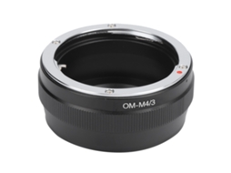 Adaptador De Lente Om‑4/3 Para Cámara Olympus M4/3, Anillo Convertidor De Lente