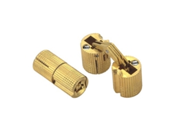 Conjunto De 10 Dobradiças Cilíndricas De Latão, Invisíveis Ocultas Para Portas De Madeira, Armários E Caravanas, 8 Mm