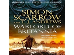 Livro Warlord of Britannia de Simon Scarrow (Inglês)