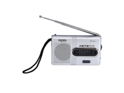 Rádio Portátil De Bolso, Mini Rádio Am/fm, Compacto, Funciona A Pilhas.