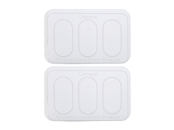 2 láminas protectoras para lentes de cámara, cristal templado, antiarañazos y antihuellas, para auriculares Meta Quest 3 | S/MARCA