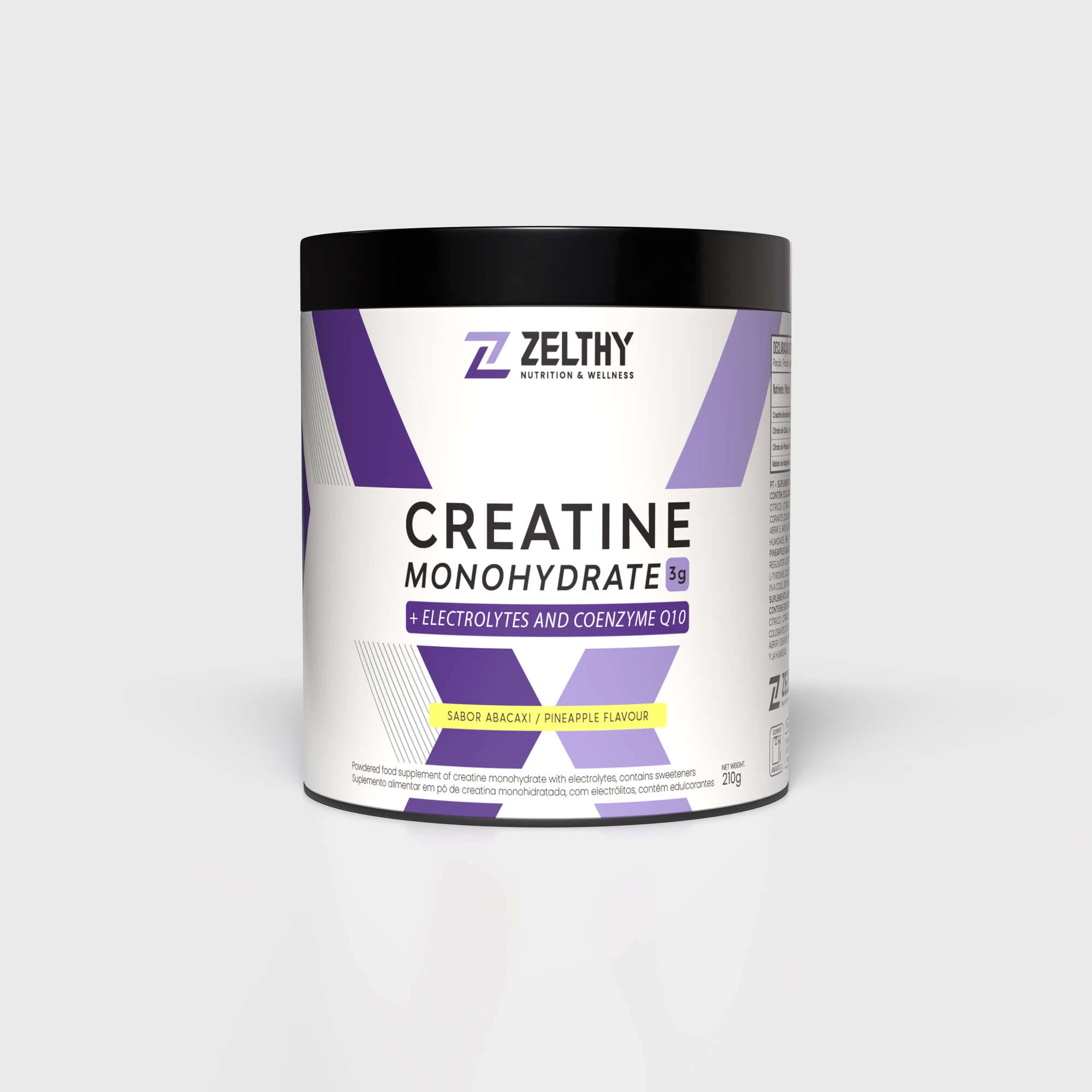 Creatine Monohydrate Pineapple Flavour ZELTHY