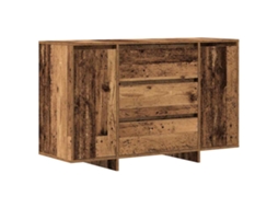 Buffet antigo Madeira com dimensões de 120x41x75 cm - EXCLUSIVO DA MAISON