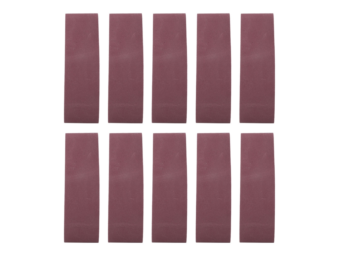 10 Peças Fita Lixa 533x75mm 21x3 Polegadas 240 Grão Para Fita Lixadeira Acessórios
