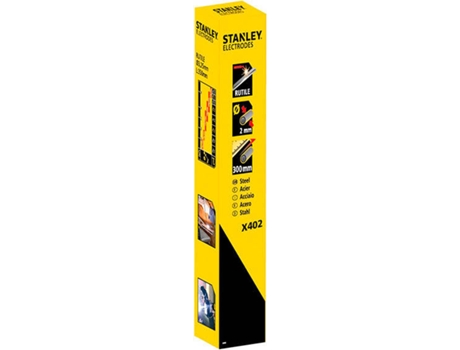 Elétrodo STANLEY WELDING Rutilo Série Profissional Pro R (2 mm x 300 mm 402 Unidades Em Caixa)