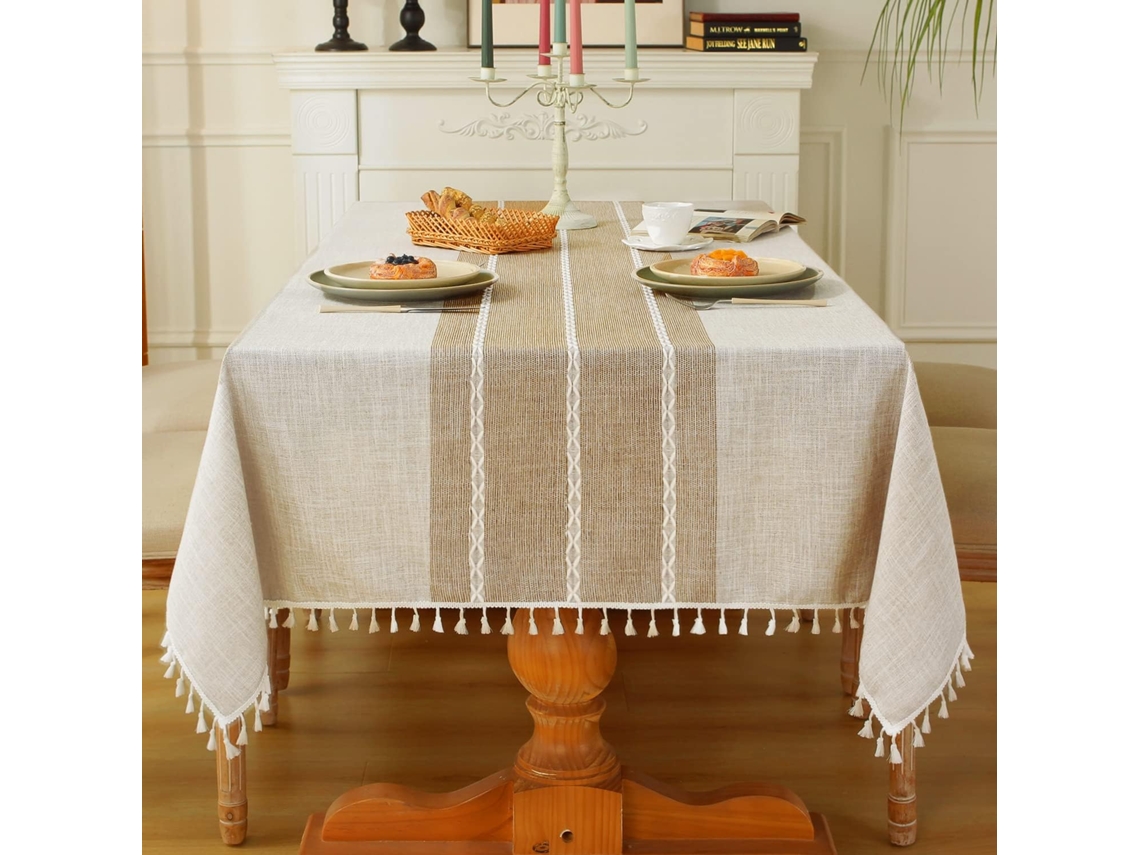 Toalha De Mesa Ehstmind Rústica Impermeáveis Laváveis Feriado Multicor (30x30x20)