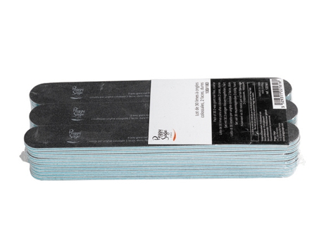 Pregos Peggy Sage Dupla Face Retos 100/180 Pretos, 30 Unidades