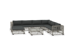 Garden Lounge Set, Garden Lounge Sets Vidaxl Cinzeto Rattan / Vime (n/a)