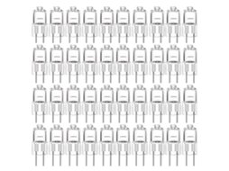 Lurelia Pack De 20 Lâmpadas Halógenas G4 10w 12v 150lm, Branco Quente, Regulável, Sem Cintilação, Uso Interior