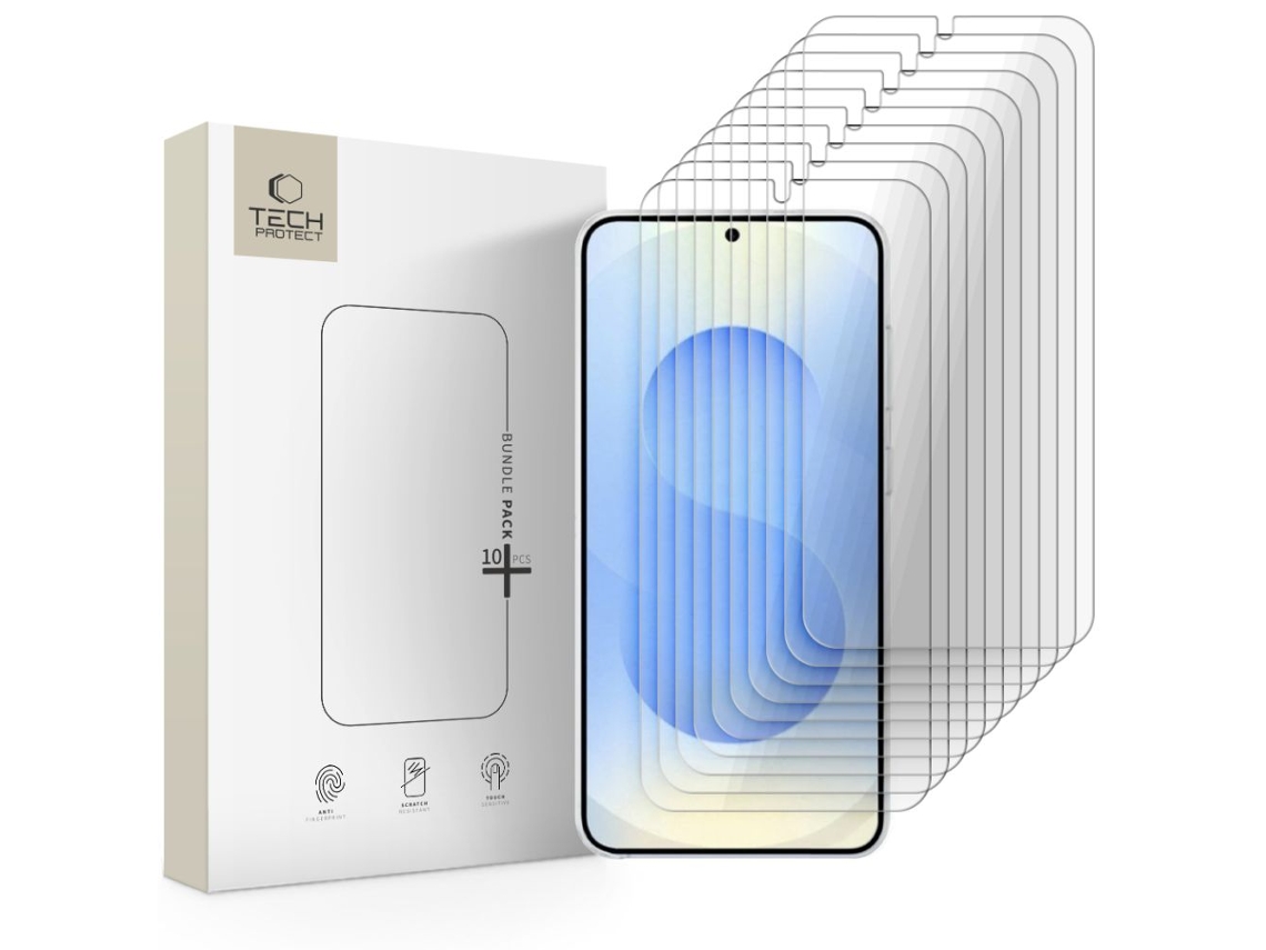 Kit Com 10 Películas De Vidro Temperado Tech-protect Para Galaxy S26.
