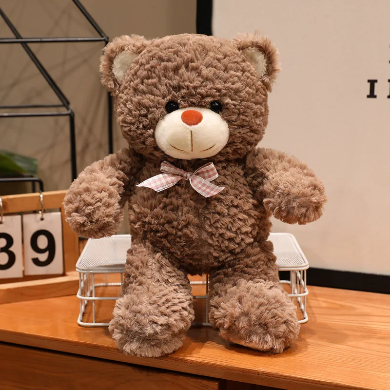 Urso de Pelúcia de Anime Realista e Fofo de 30cm MDUG (tamanho Café 30cm)