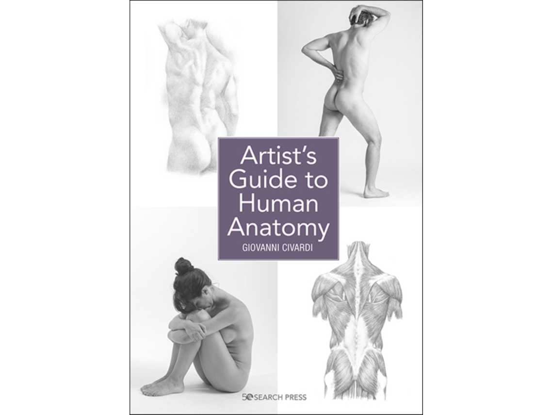 Livro Artists Guide to Human Anatomy de Giovanni Civardi (Inglês)
