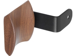 Ultechnovo Support De Casque Audio Gain De Place Et Accès Facile Mural En Aluminium Et Bois,