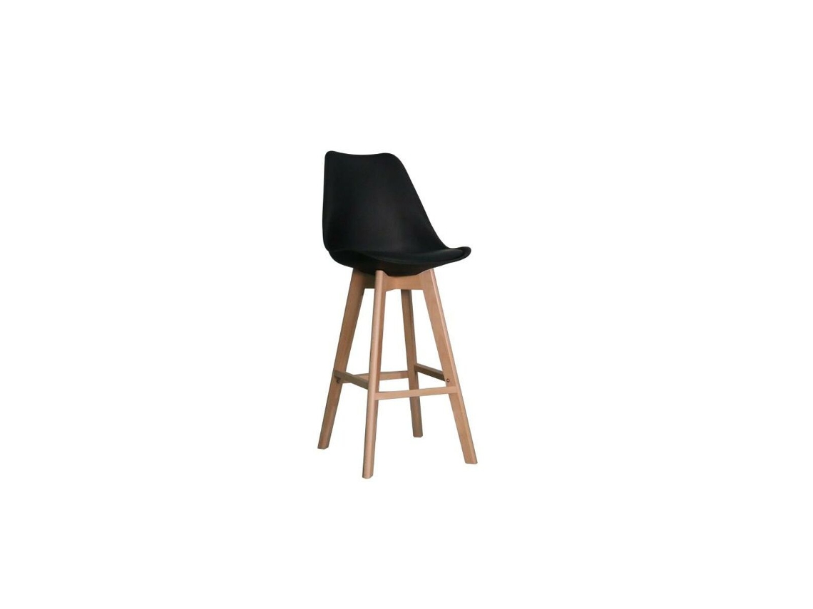 Banco Dkd Home Decor 57,5 X 50,5 X 109 Cm Preto Poliuretano Faia