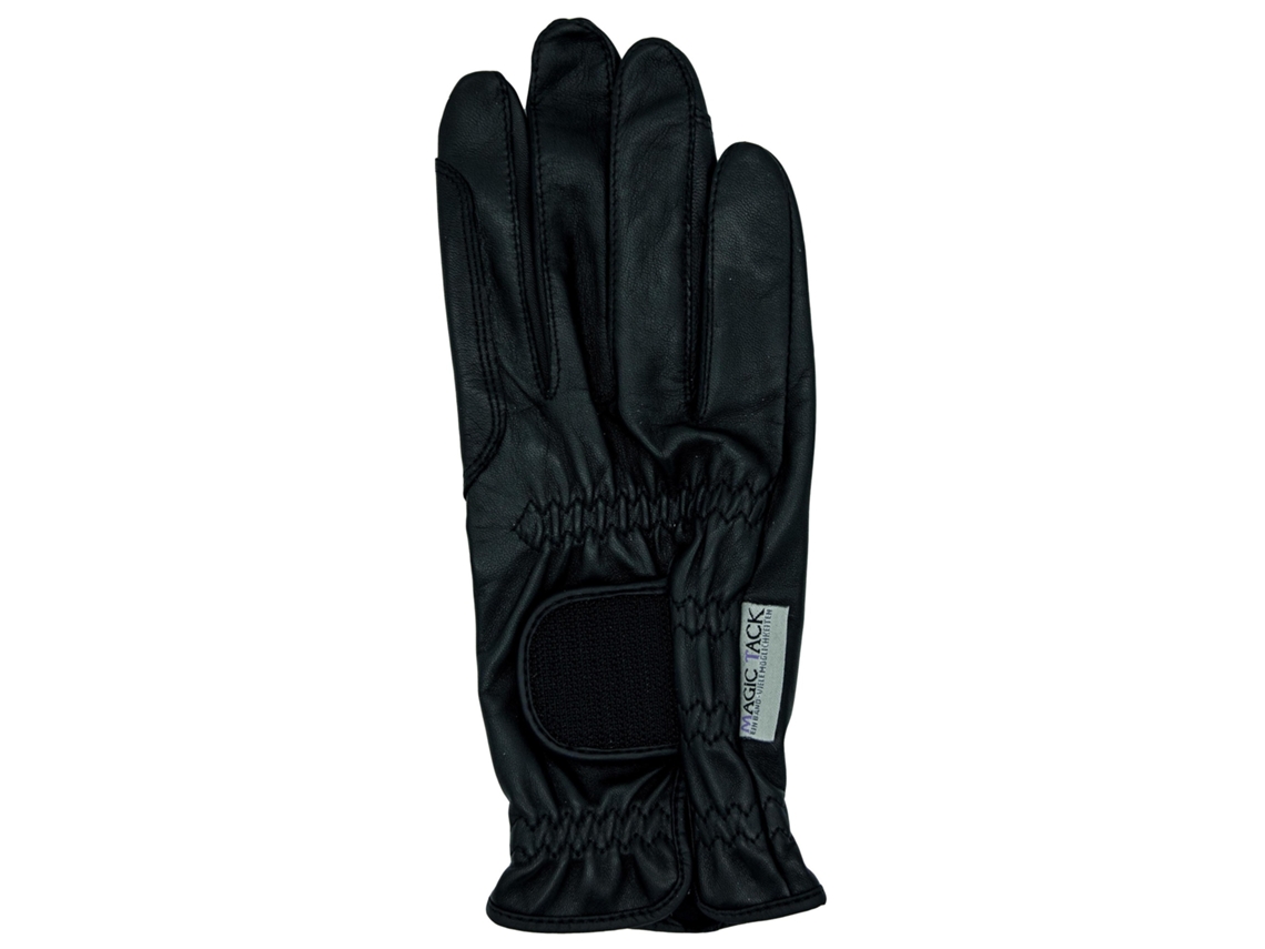 Luvas de Equitação em Couro HAUKESCHMIDT Galaxy Magic Tack Taille 8