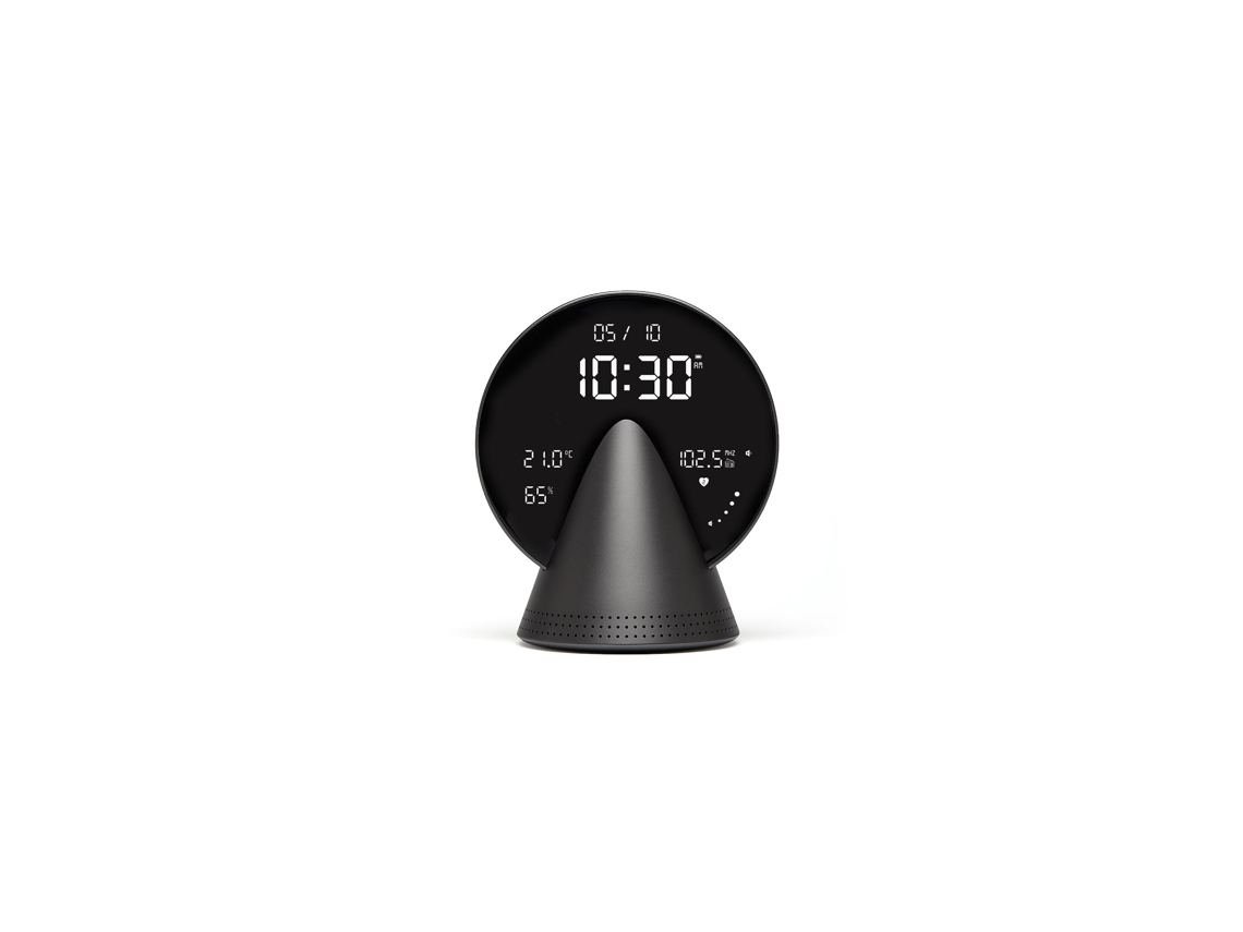 Despertador LEXON Conic Clock (Cinzento)