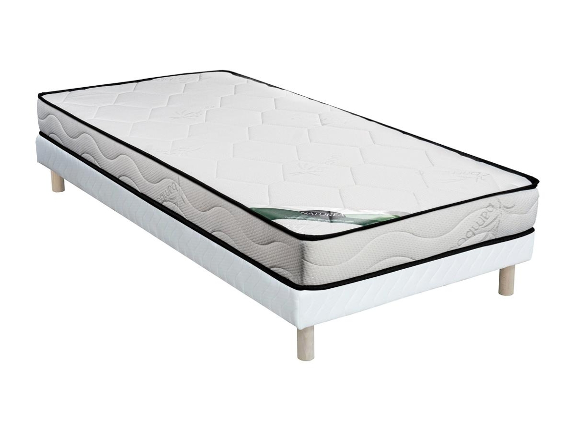 Sommier Estofado Kanani NATUREA Branco (90x190cm)