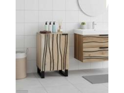 Vidaxl Armário Para Pia De Banheiro Com Porta Branco 38 X 33,5 X 58 Cm