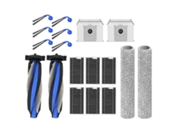 Acessórios Para O Aspirador Ecovacs T90 Pro, Incluindo Escova Principal, Escova Lateral, Filtro, Rolo De Limpeza, Esfregão E Saco Para Pó (18 Peças).