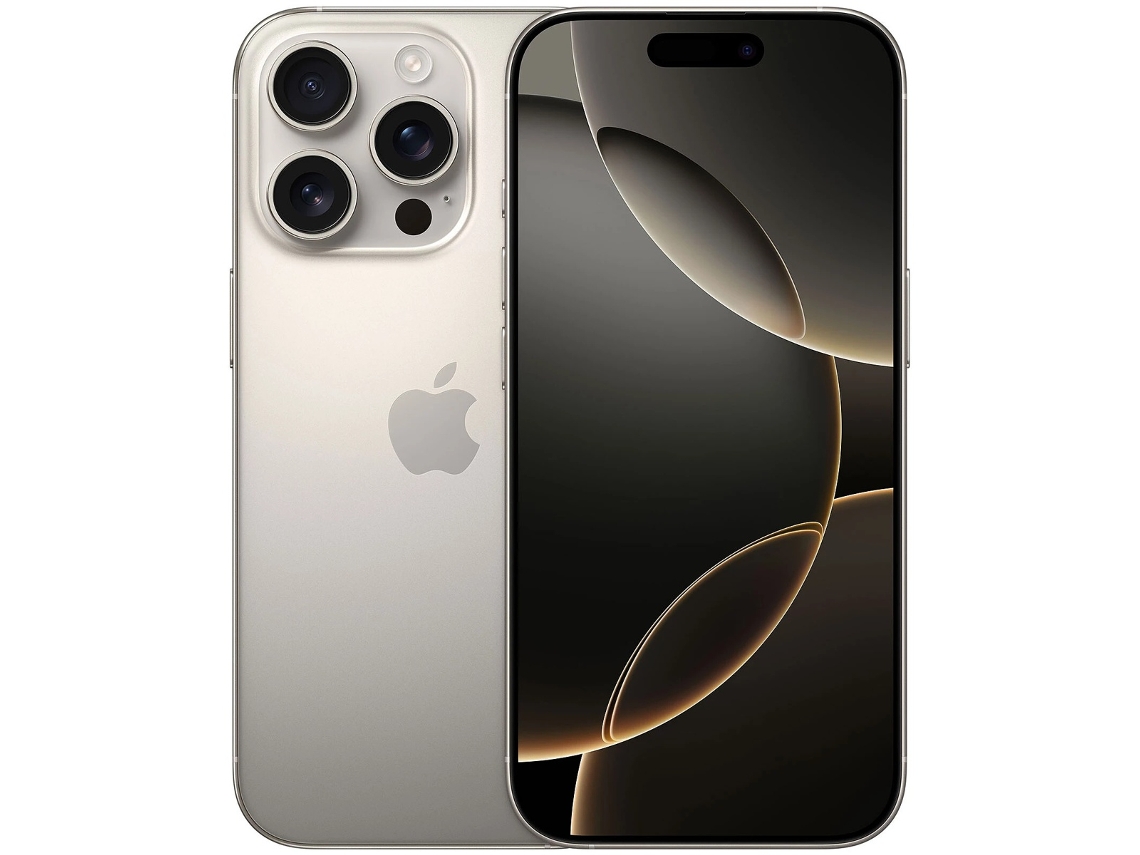 Pack Apple Iphone 16 Pro 256 Natural Titanium (titanio Natural) + Carregador - Recondicionados Marcas Mínimas