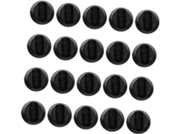 20 Unidades De Protetores Plástico Para Pés Móveis, Capas Para Pernas De Cadeiras, Para Salas De Estar E Jantar, Fáceis
