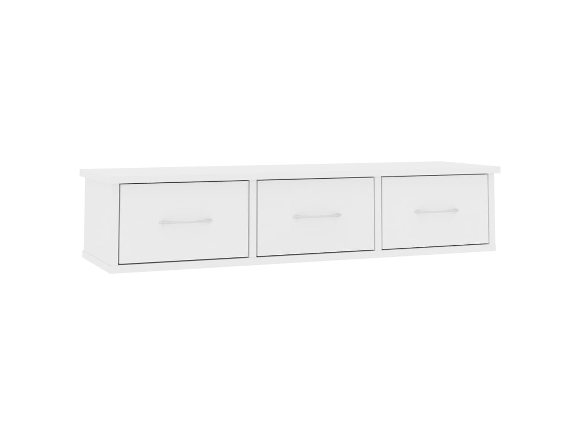 Drawer Shelf, Drawer Shelves Vidaxl Branco Madeira Processada (90 Cm)