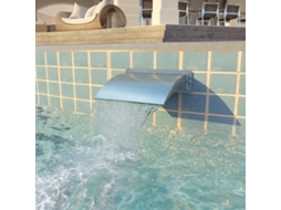 Vidaxl Fonte Para Piscina Aço Inoxidável 30x9x26 Cm Prateado