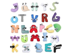26 Estilos Pelúcia Macia Alphabet Lore, Boneco De Pelúcia Almofada Anime Para Presentes De Natal