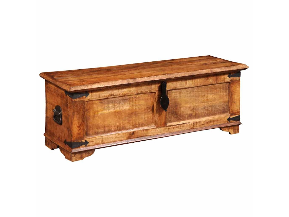 Storage Chest, Storage Chests Vidaxl Marrom Madeira